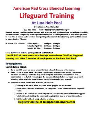 Lifeguard Training May 2026