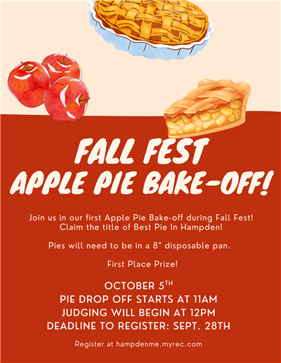 Pie Bake Off